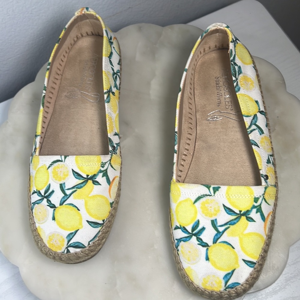 Aerosoles Sunscreen Lemon Flat Sz 8.5 View 4